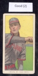 vic willis  / pitching / Old Mill  (St. Louis-Nationals)